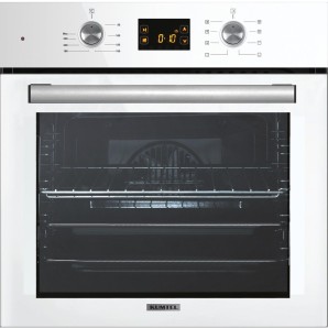 Beyaz Cam Digital / Dokunmatik Ankastre Set - 8 Programlı